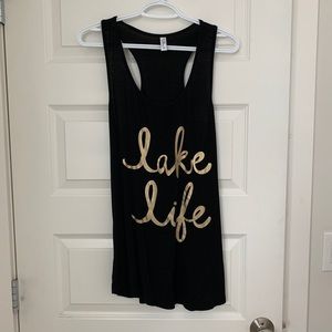 Lake Life sleeveless graphic tank